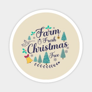 Farm Fresh Christmas Tree Magnet